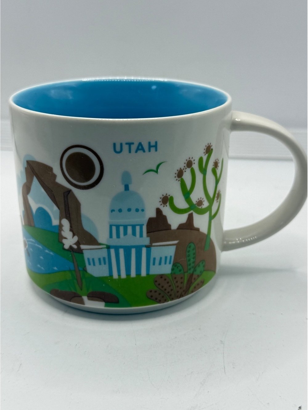 Starbucks You Are Here Collection Utah Coffee Mug